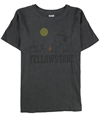 American Eagle Mens Snoppy Yellowstone Graphic T-Shirt