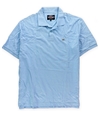Ecko Unltd. Mens Wallburner Solid Color Rugby Polo Shirt bluefreeze S