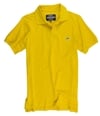 Ecko Unltd. Mens Wallburner Solid Color Rugby Polo Shirt oldgold S