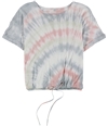 American Eagle Womens Front Stripes Graphic T-Shirt 400 S