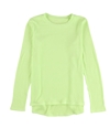 American Eagle Womens Ribbed Pullover Sweater lime M