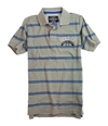 Ecko Unltd. Mens Ss Left Chest Stripe Rugby Polo Shirt htrgrey XS