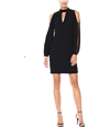 Nanette Lepore Womens Dita A-line Dress black 6