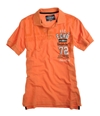 Ecko Unltd. Mens Better T1 Rugby Polo Shirt orangepeel XS