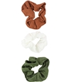 American Eagle Womens Solid 3-Pack Hair Scrunchie 900
