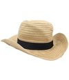 Four Buttons Womens Sun Panama Hat 109 One Size