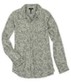 Nollie Mens Star Pattern Button Up Shirt 004 XS