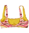 American Eagle Womens Multi-Tone Bikini Swim Top 642 M