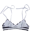 American Eagle Womens Stripe Bikini Swim Top 400 L