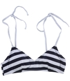 American Eagle Womens Stripe Bikini Swim Top 400 L