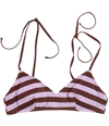American Eagle Womens Stripe Bikini Swim Top 677 S