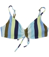 American Eagle Womens Vertical Stripe Bikini Swim Top