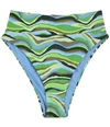 American Eagle Womens Multi Tone Abstract Bikini Swim Bottom 332 XS