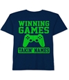 Jem Boys Winning Games Graphic T-Shirt navy 4