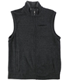Tasso Elba Mens Full-Zip Pocket Sweater Vest blackcombo S