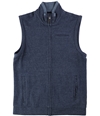 Tasso Elba Mens Full-Zip Pocket Sweater Vest bluecombo S