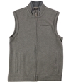 Tasso Elba Mens Full-Zip Pocket Sweater Vest dillgrey S