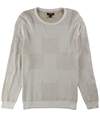 Tasso Elba Mens Dot Jacquard Pullover Sweater