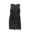 bar III Womens Embroidered Bodycon Pencil Dress deepblack XXS