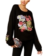 I-N-C Womens Embroidered Knit Sweater, TW2