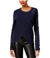 I-N-C Womens Non Leather Knit Sweater