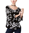 I-N-C Womens Embroidered Knit Blouse, TW6