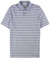 Tasso Elba Mens Striped Rugby Polo Shirt billowingcloud S