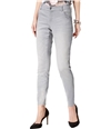 I-N-C Womens Embellished Skinny Fit Jeans grey 12x30