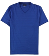 Alfani Mens Space-Dyed Stripe Basic T-Shirt