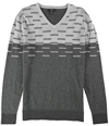Alfani Mens Colorblocked Dash Pullover Sweater casualgrey XL