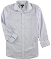 Tasso Elba Mens Pin Stripe Button Up Dress Shirt whiteblue 18.5
