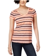 maison Jules Womens Striped Basic T-Shirt gerpetalco S