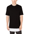 I-N-C Mens Colorblocked Basic T-Shirt deepblack XS