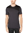 I-N-C Mens Marled Knit Basic T-Shirt darklead 2XL