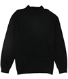 Tasso Elba Mens Merino Pullover Sweater black 3XL