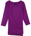 Alfani Womens 3/4 Sleeve Basic T-Shirt