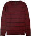 Alfani Mens Stripe Pullover Sweater cherrycandy 3XL