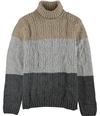 Tasso Elba Mens Colorblocked Knit Sweater medtaupehtr S