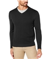 Club Room Mens Textured Pullover Sweater deepblack S