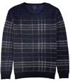 Tasso Elba Mens Crew Neck Pullover Sweater bluecbo 2XL
