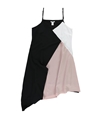 bar III Womens Colorblocked Slip Dress palemauve M