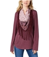 Style & Co. Womens Scarf Pullover Blouse, TW2