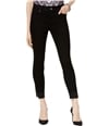 I-N-C Womens Studded Released-Hem Skinny Fit Jeans black 4x27