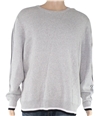 I-N-C Mens Striped Pullover Sweater whispygreyhtr 2XL