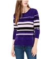 maison Jules Womens Chenille Pullover Sweater brightpur XXS