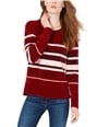 maison Jules Womens Chenille Pullover Sweater brightred S