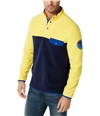 Club Room Mens Colorblocked Pullover Fleece Jacket brightyellow 3XL