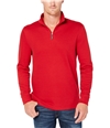 Club Room Mens Solid Pullover Sweater anthemred S