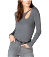 I-N-C Womens Teardrop Cutout Pullover Sweater gray XL
