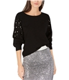 I-N-C Womens Embellished Pullover Sweater black 2XL